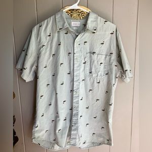 Walker refinery duck button down